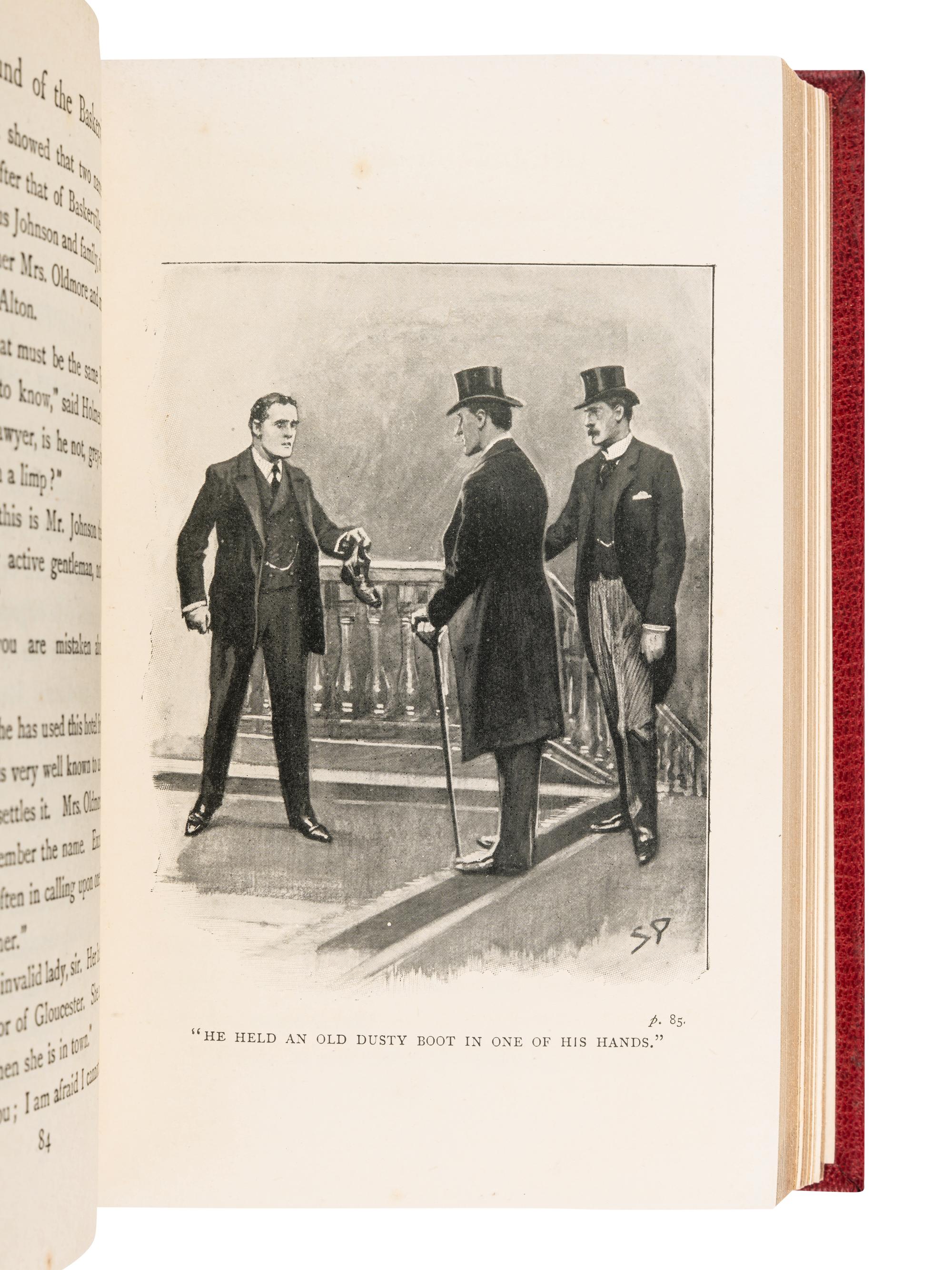 DOYLE, Arthur Conan, Sir (1859-1930). Hound of the Baskervilles . London: George Newnes, Limited, 1902.