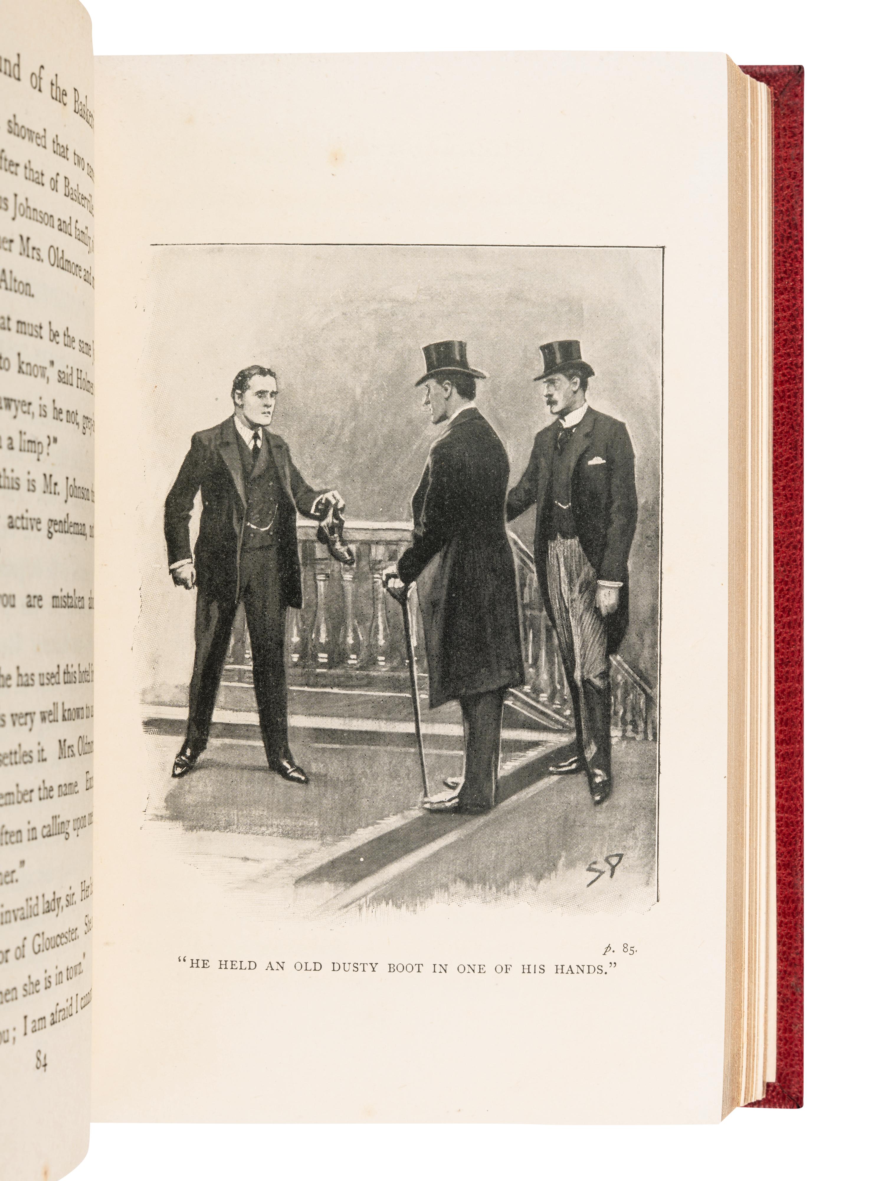DOYLE, Arthur Conan, Sir (1859-1930). Hound of the Baskervilles . London: George Newnes, Limited, 1902.