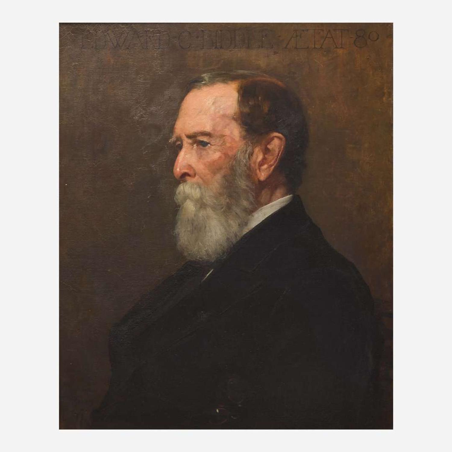 Cecilia Beaux (American, 1855–1942) Portrait of Edward C. Biddle