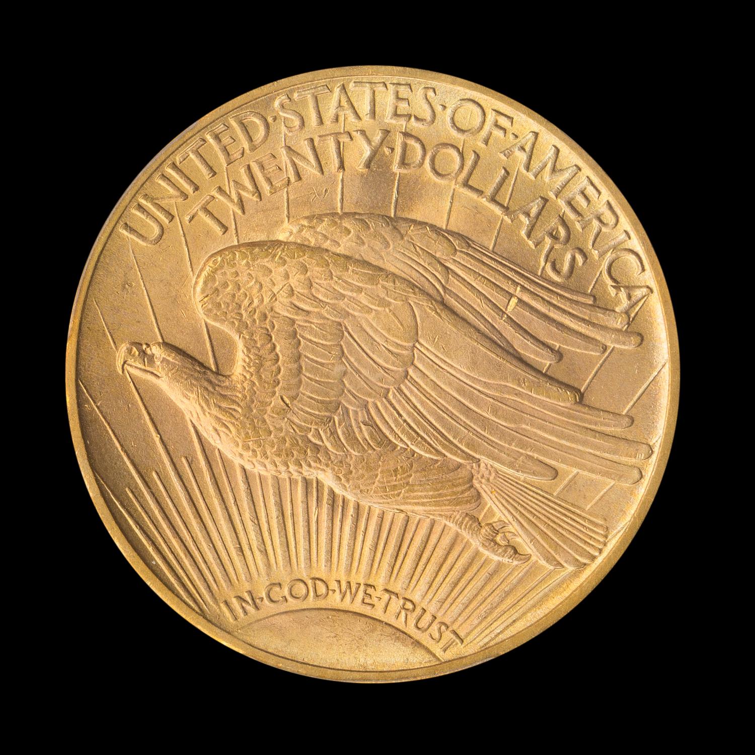 A United States 1912 St. Gaudens $20 Gold Coin
