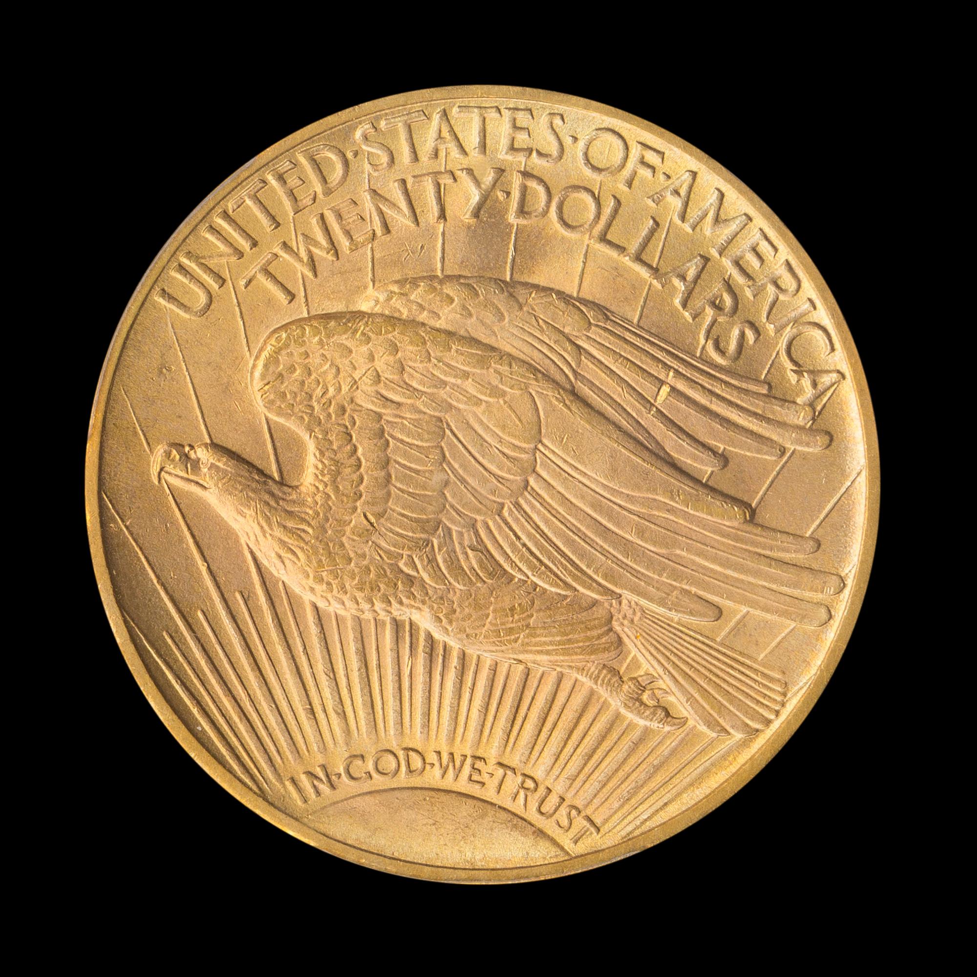 A United States 1912 St. Gaudens $20 Gold Coin
