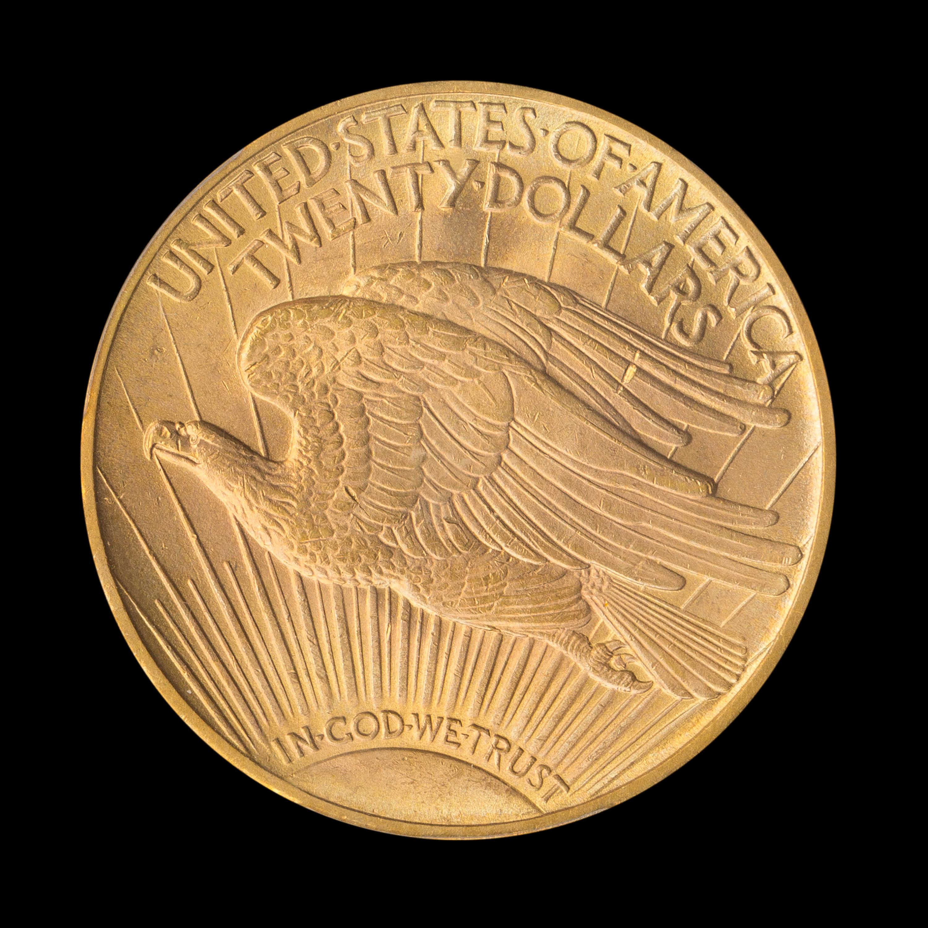 A United States 1912 St. Gaudens $20 Gold Coin