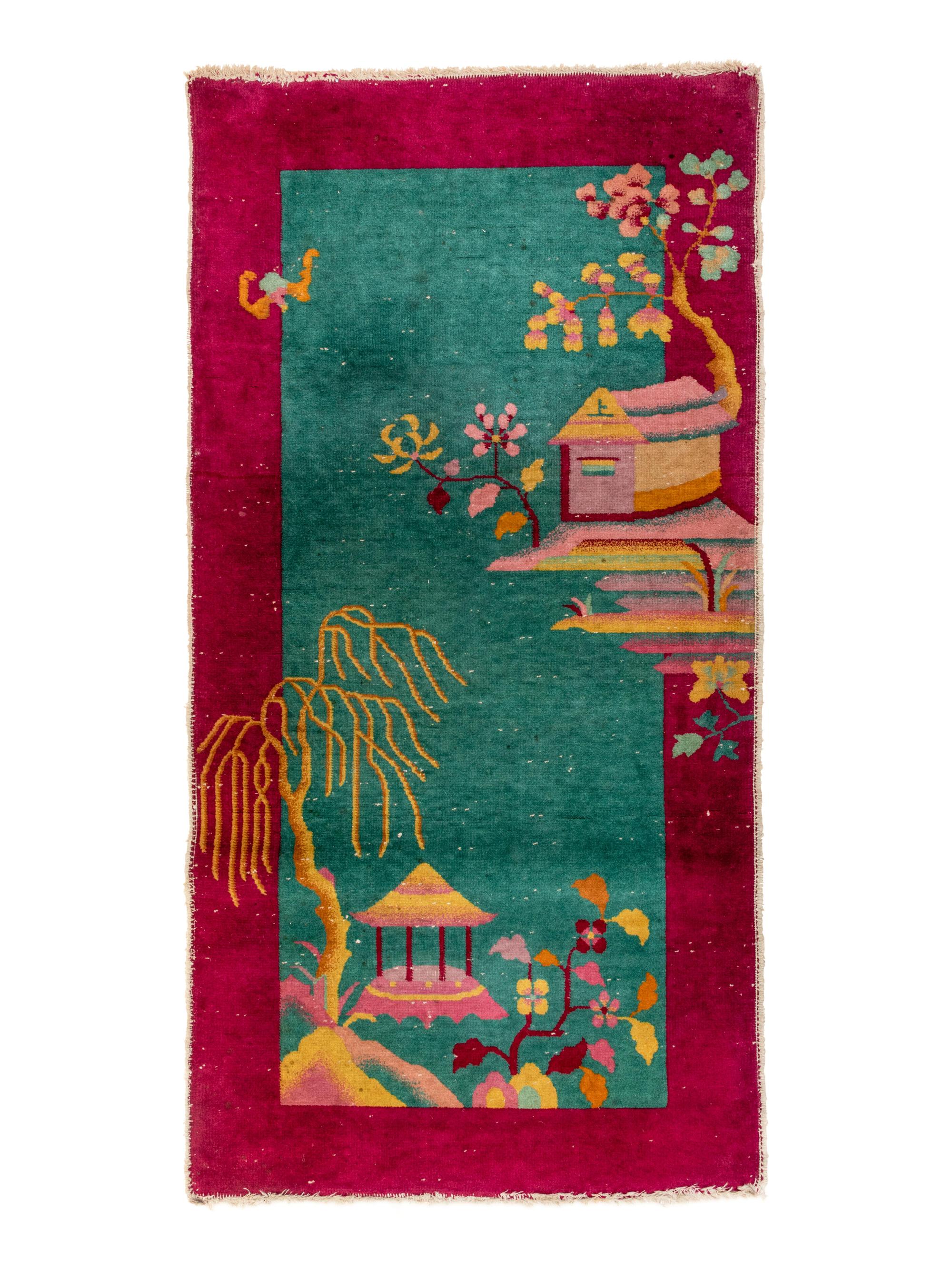 A Chinese Wool Rug