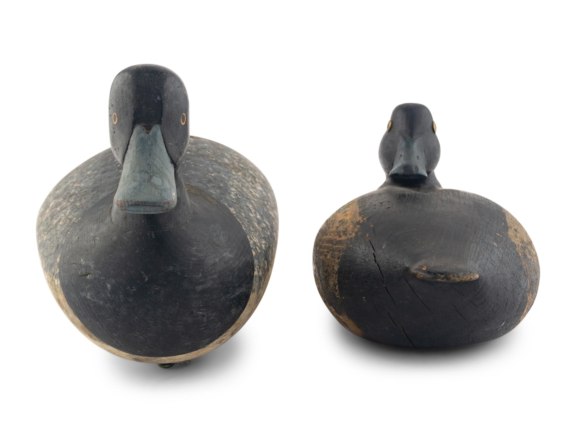 Two Carved and Painted Wood Decoys