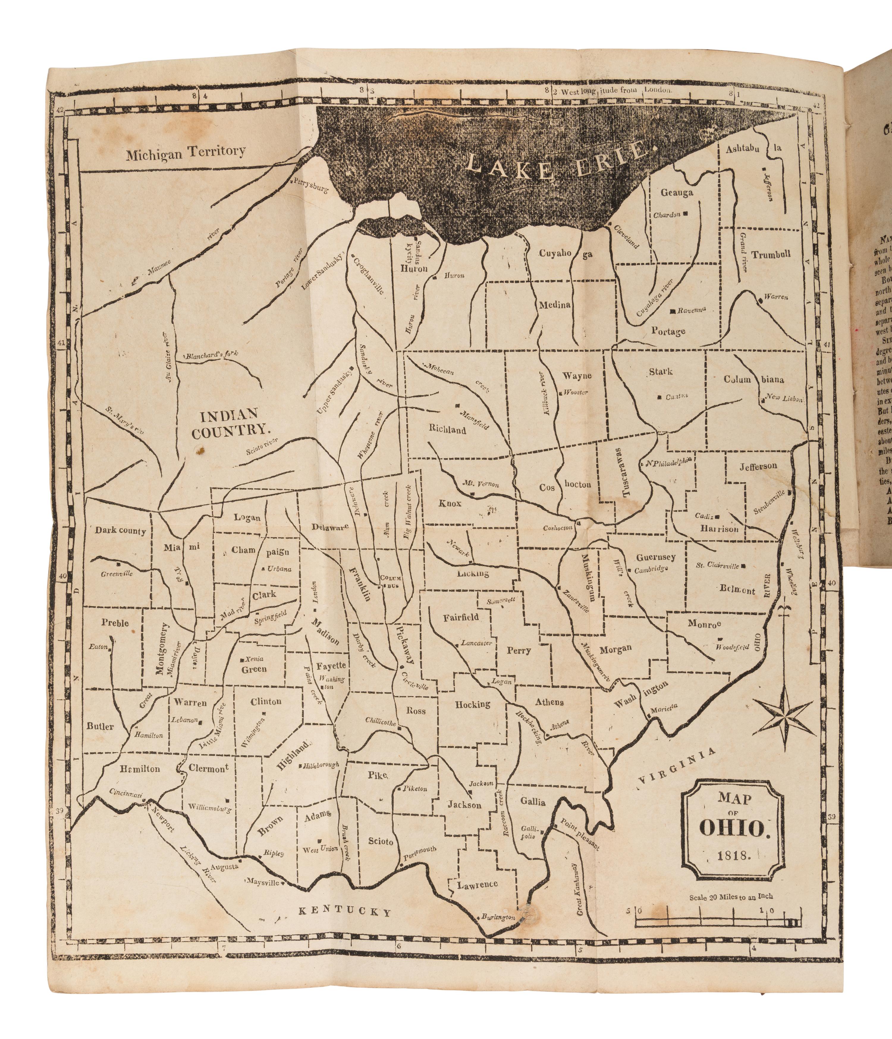 [Ohio]. A group of 5 titles with early Columbus imprints, comprising: