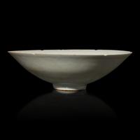 A Chinese Qingbai Porcelain Bowl, Possibly Southern Song Dynasty — 或爲南宋 青白釉刻花碗