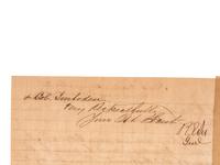 LEE, Robert E. (1807-1870). Letter signed ("R E Lee Genl"), as Commander of the Army of Northern Virginia, to Confederate Colonel Henry B. Davidson (1831-1899). "Head Quarters Army No. Va / Camp near Fredericksburg." 29 December 1862.