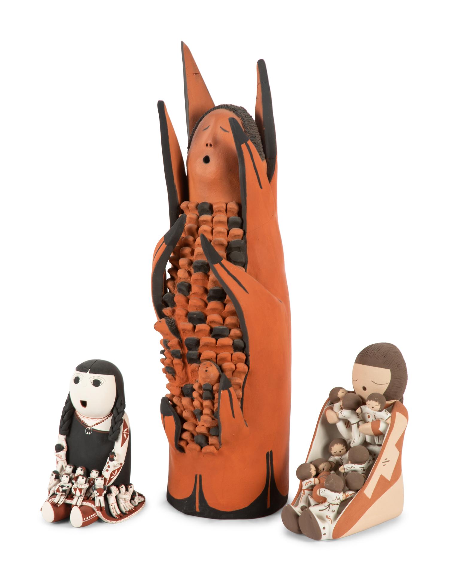 Collection of Pottery Storytellers