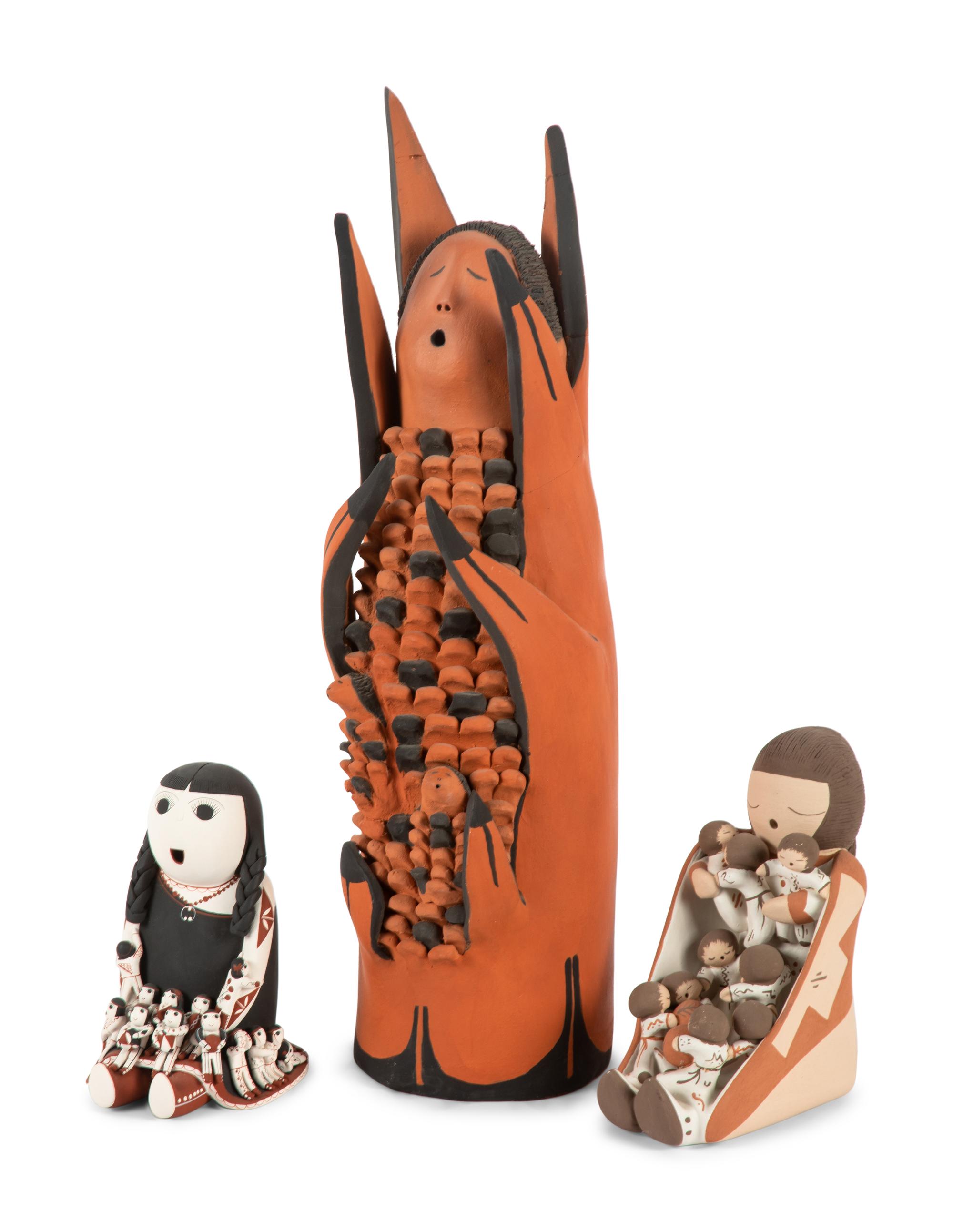 Collection of Pottery Storytellers