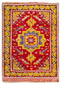 A Caucasian Wool Rug 5 feet 7 inches x 4 feet. — EARLY 20TH CENTURY