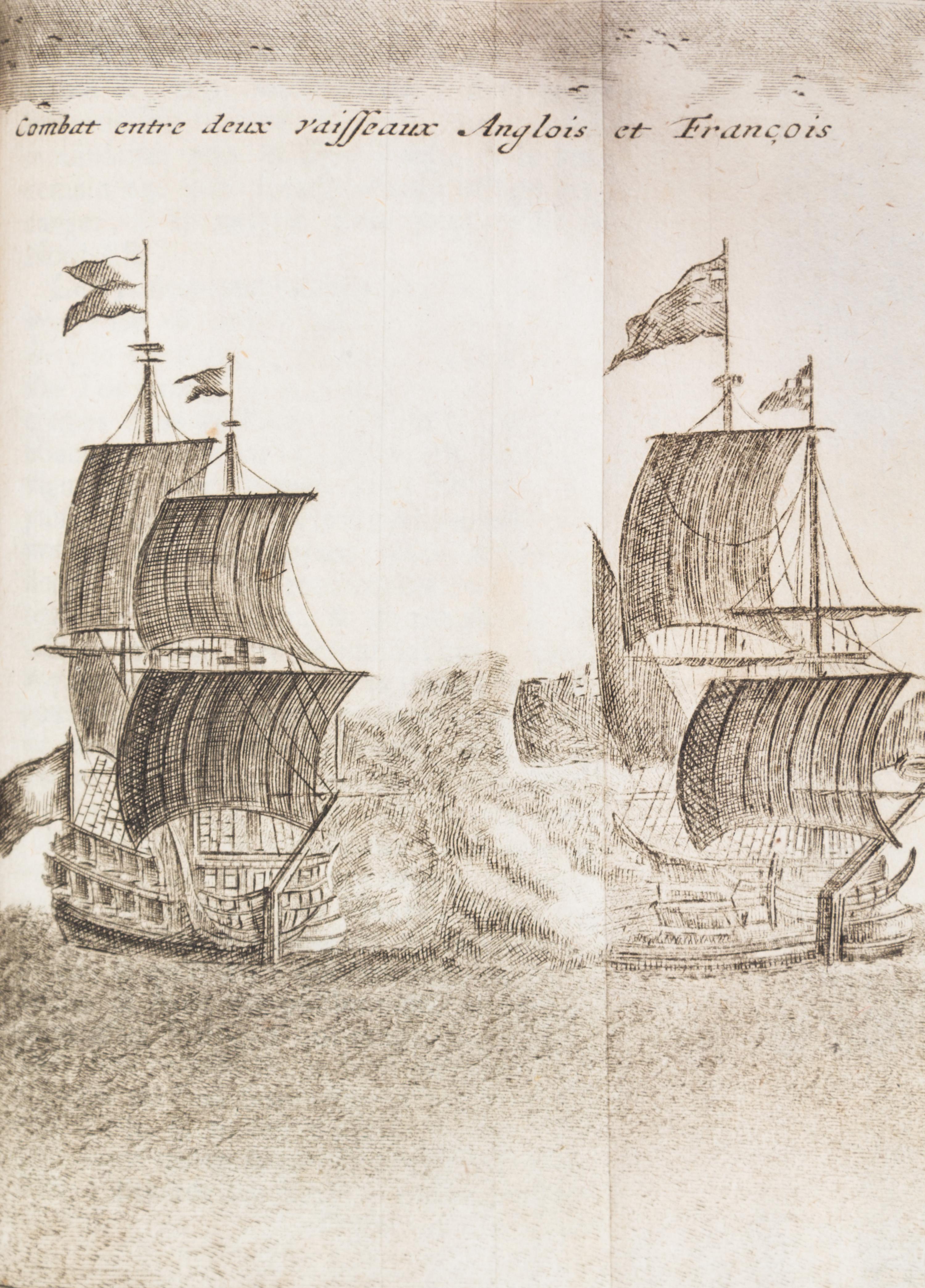 LA HONTAN, BARON. Voyages Du Baron De La Hontan dans L'Amerique Septentrionale.. Hague, 1705. 2 vols. w/maps.