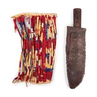 Collection of Beaded and Quilled Plains Material