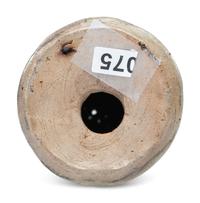A Very Rare Stoneware Salt or Muffineer