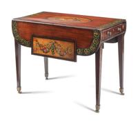 A George III Painted Mahogany Pembroke Table