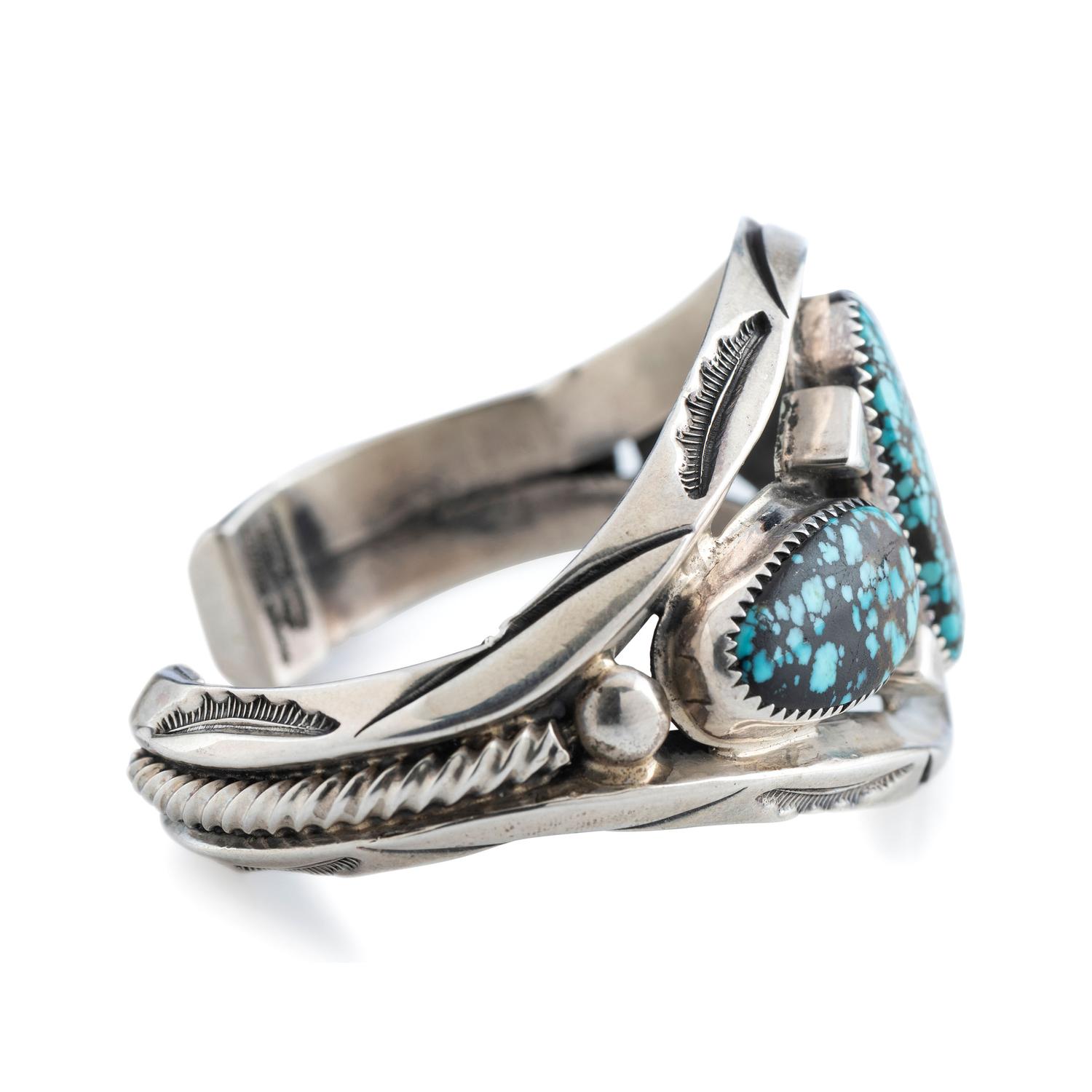 Sterling Silver and Turquoise Cuff Bracelet
