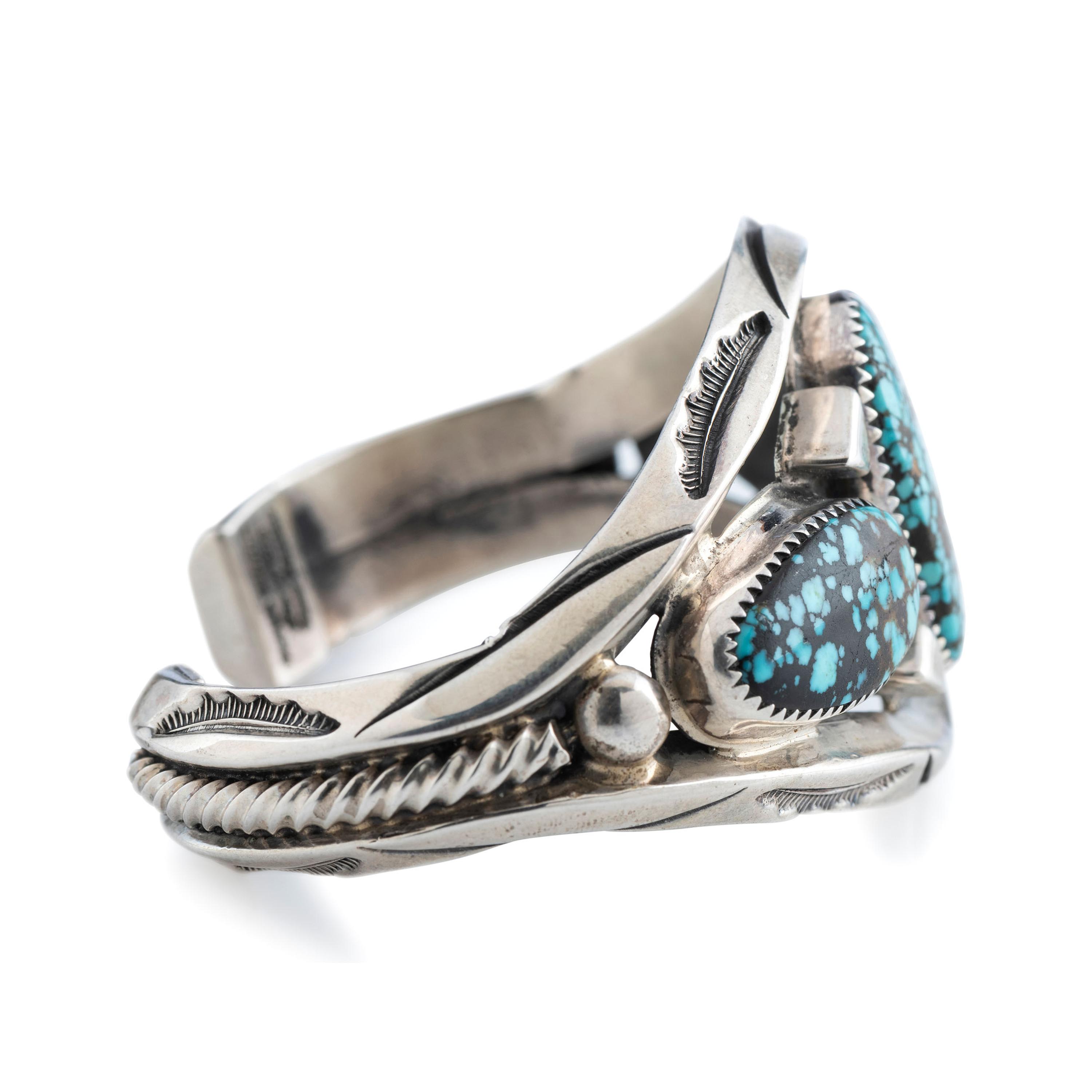 Sterling Silver and Turquoise Cuff Bracelet