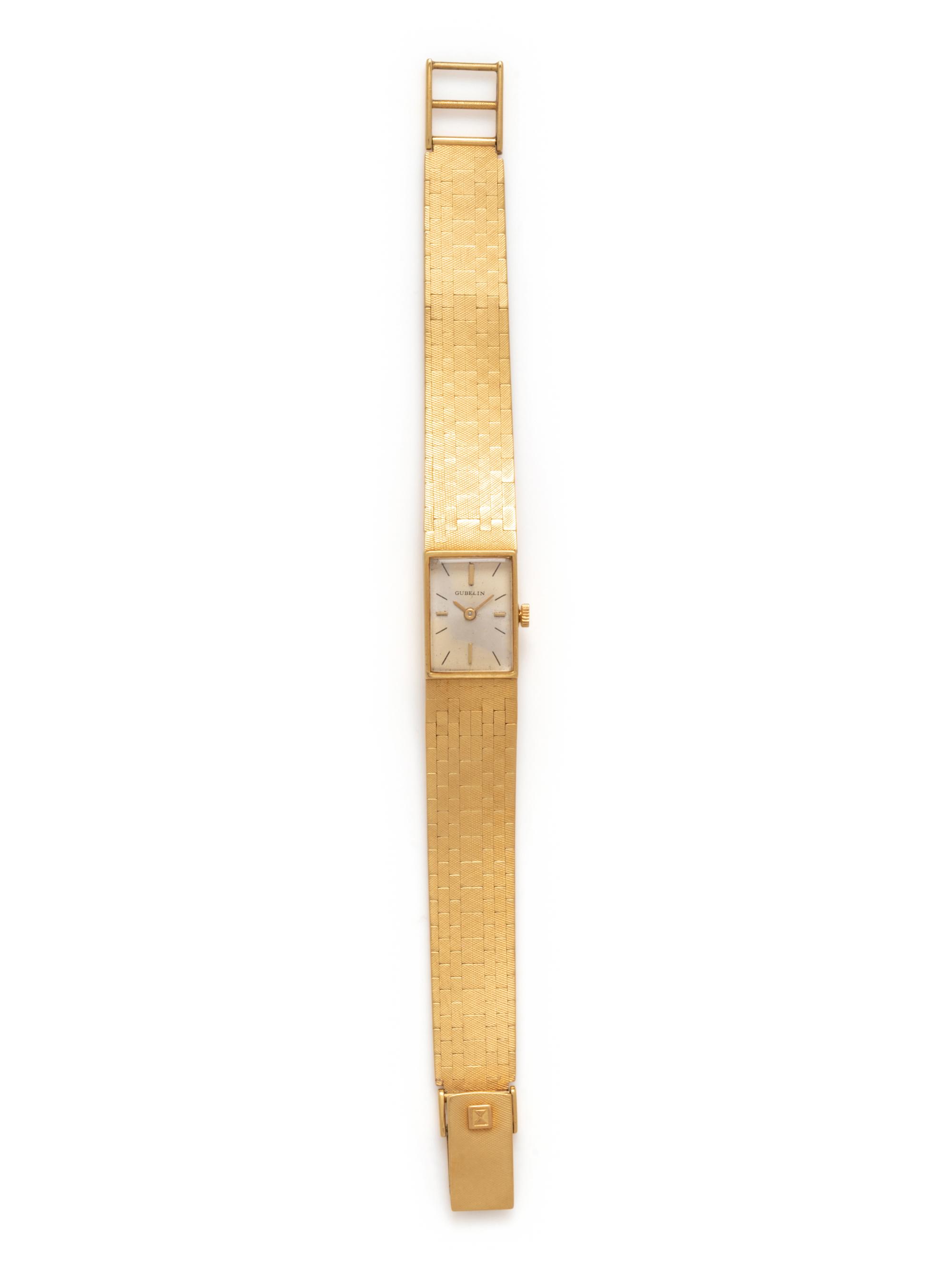 GÜBELIN, 18K YELLOW GOLD WATCH