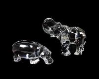 A Group of Twelve Baccarat Glass Animals