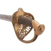 Hortsmann Retailed Import Model 1850 Staff and Field Officer's Sword Presented to Capt. Ira Ayer - 116th NY Infantry