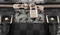 Louis Vuitton Limited Edition Keepall Bandoulière 45 in Damier Graphite, Rope, Christopher Nemeth, Fall Winter 2015-2016