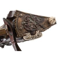 Contemporary Cheekstock Flintlock Rifle in the Style of Schertiger by John B. Derrick (American, b.1936)