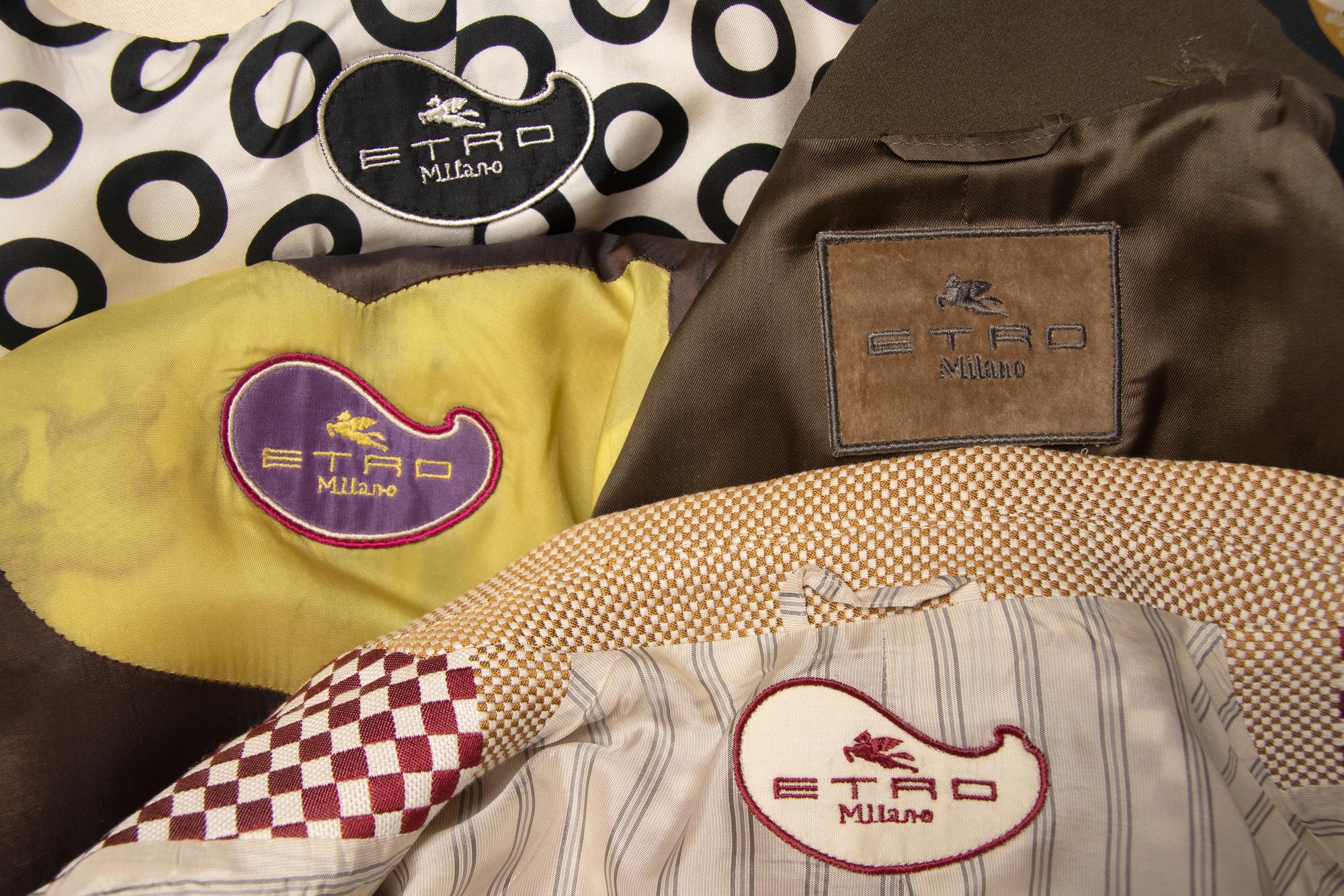 A Group of Four Etro Jackets