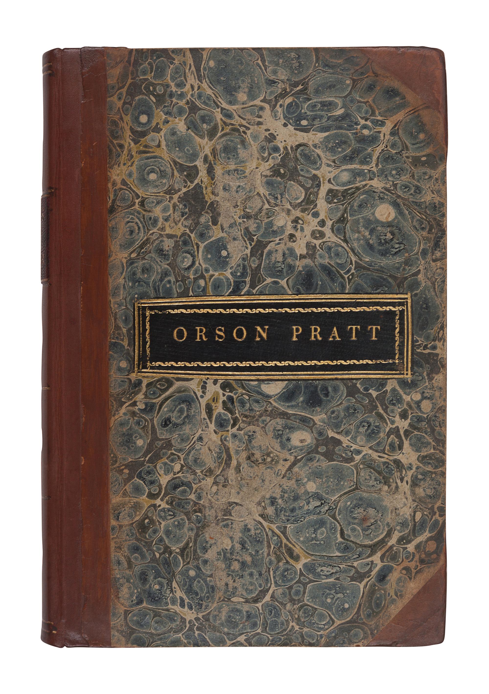 [MORMONISM]. [PRATT, Orson (1811-1881), his copy]. The Latter-Day Saints Millennial Star, Volume I . Manchester: W. Shackleton & Son, 1841.
