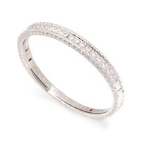 ROBERTO COIN, DIAMOND 'CENTO' BANGLE BRACELET