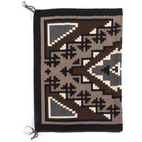 Navajo Two Grey Hills Weaving / Rug