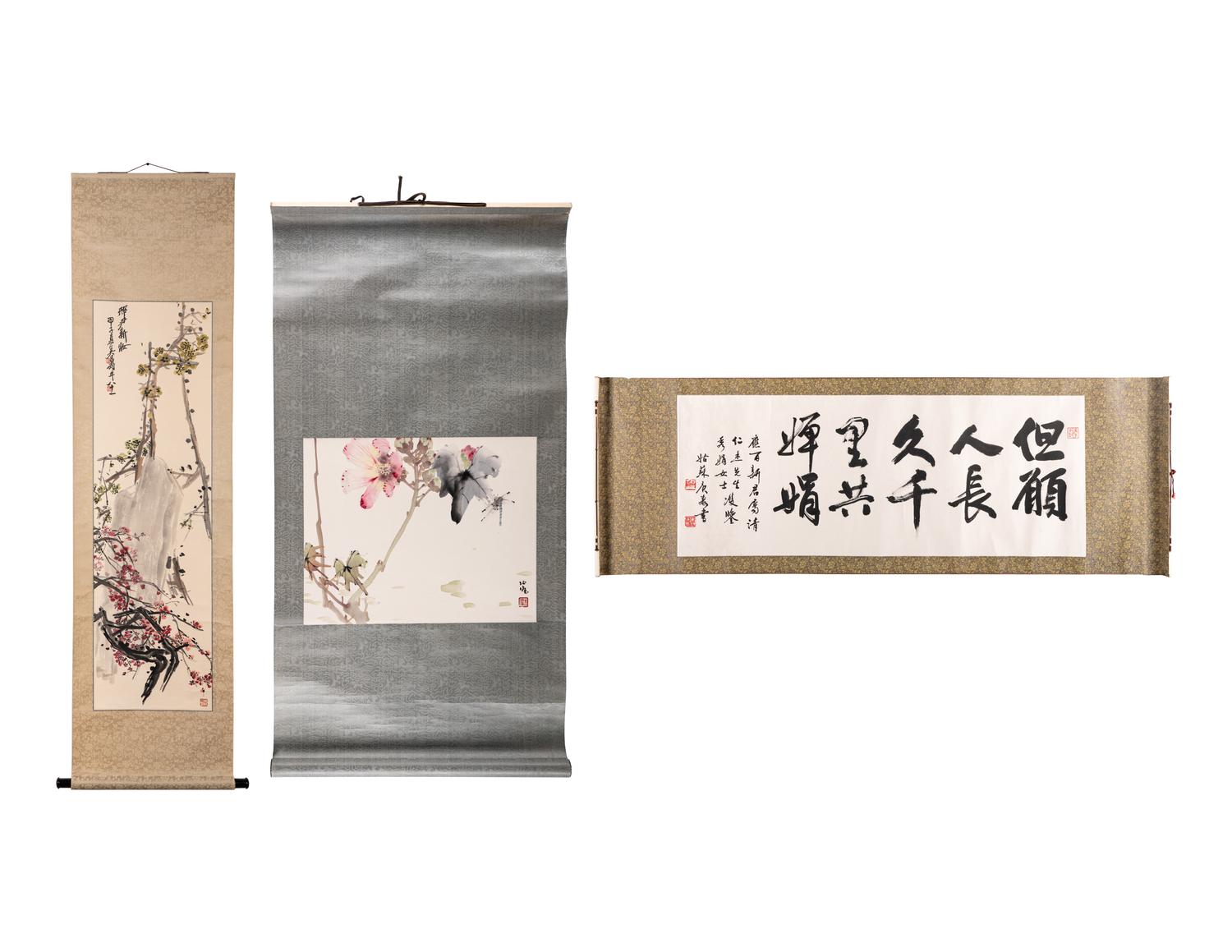 Three Chinese Scrolls