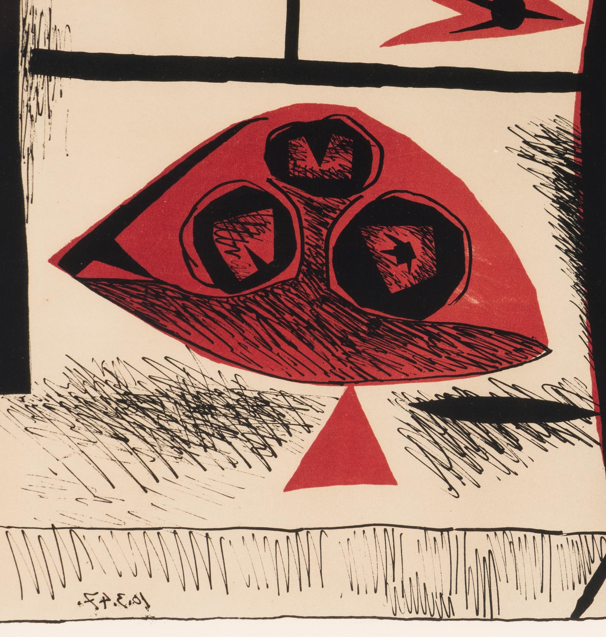 Composition au Vase de Fleurs, 1947
