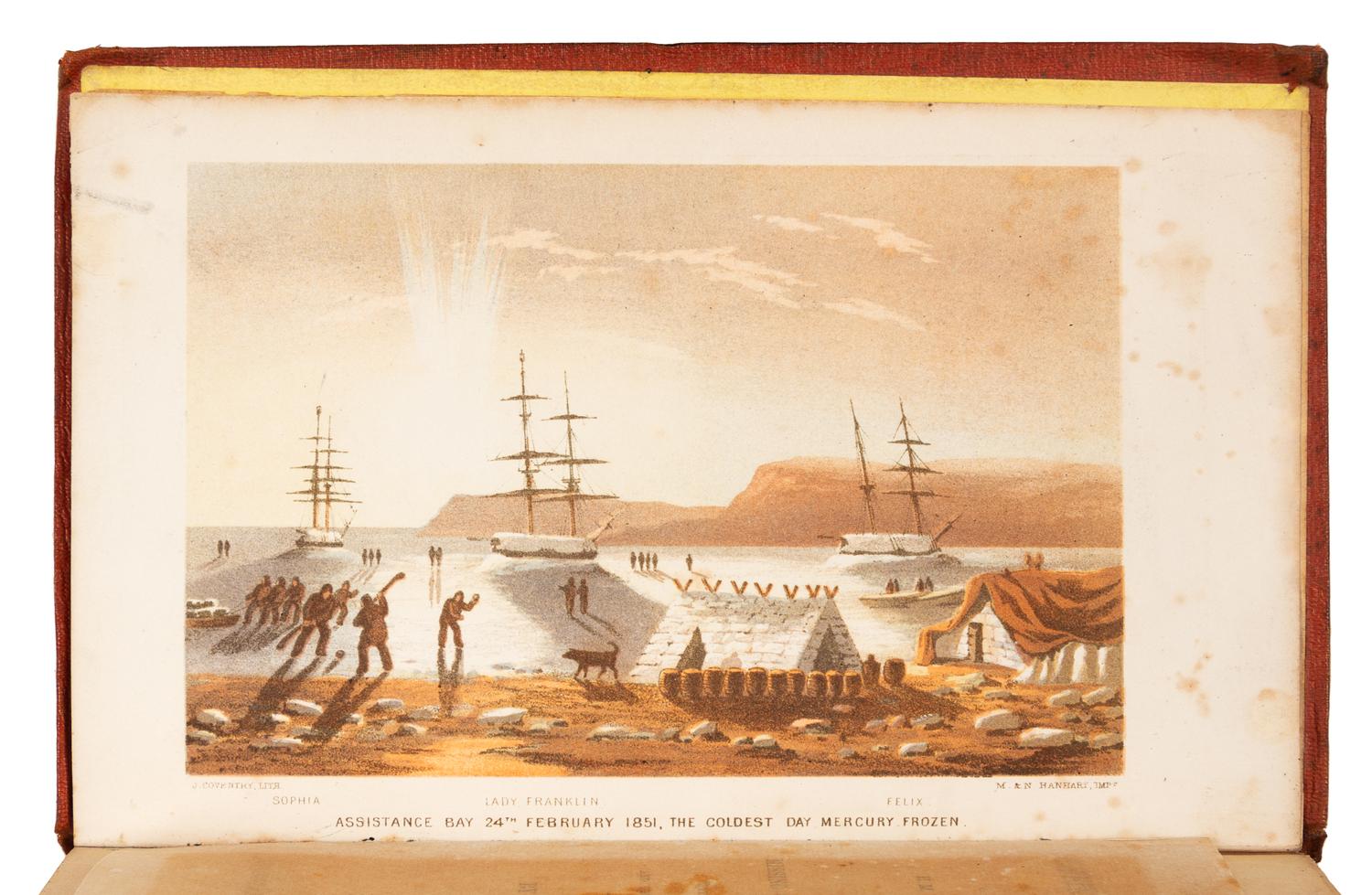 SUTHERLAND, Peter Cormack (1822-1920). Journal of a Voyage in Baffin's Bay and Barrow Straits. London, 1852. FIRST EDITION.