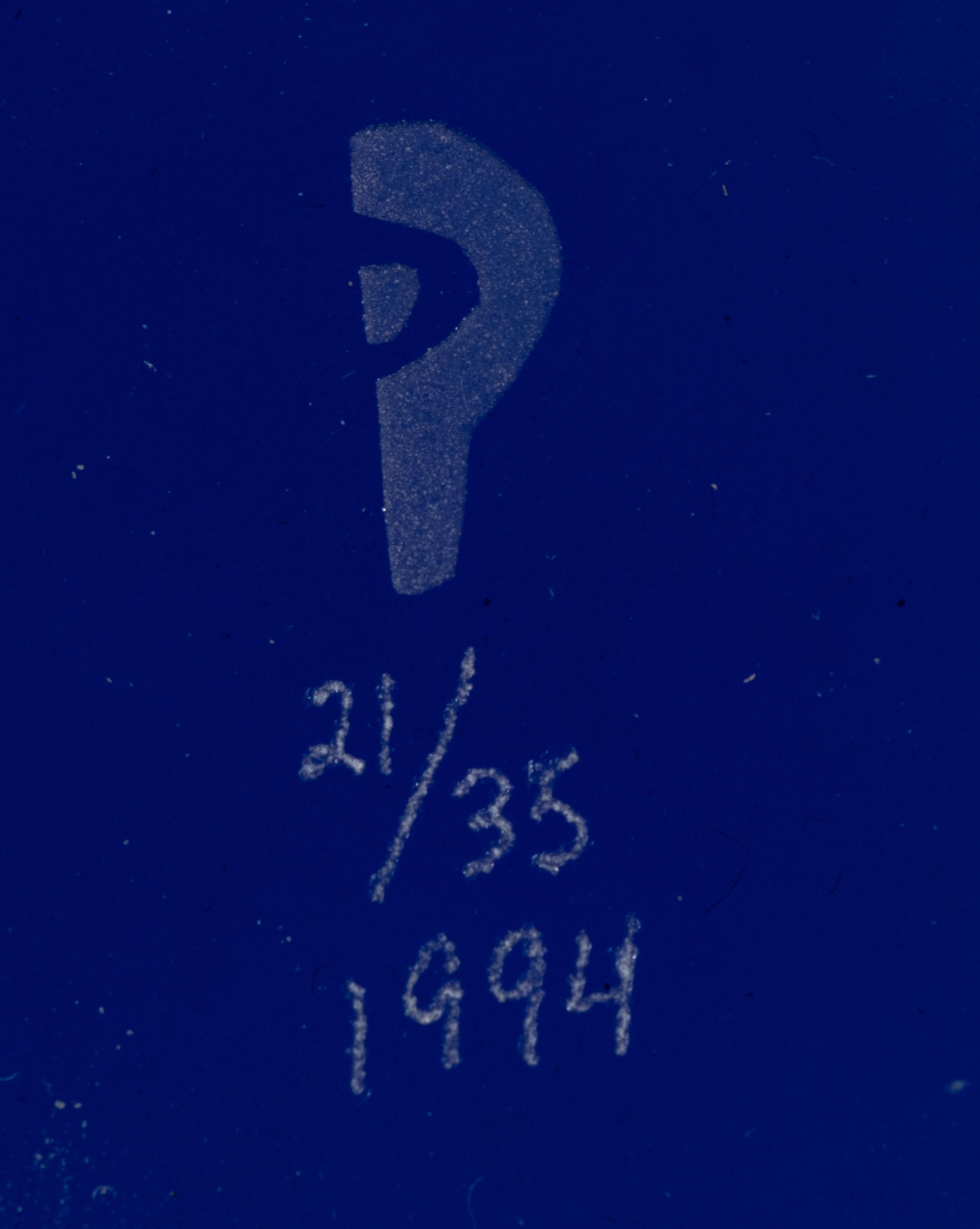 Blue Dog Bowl, 1994