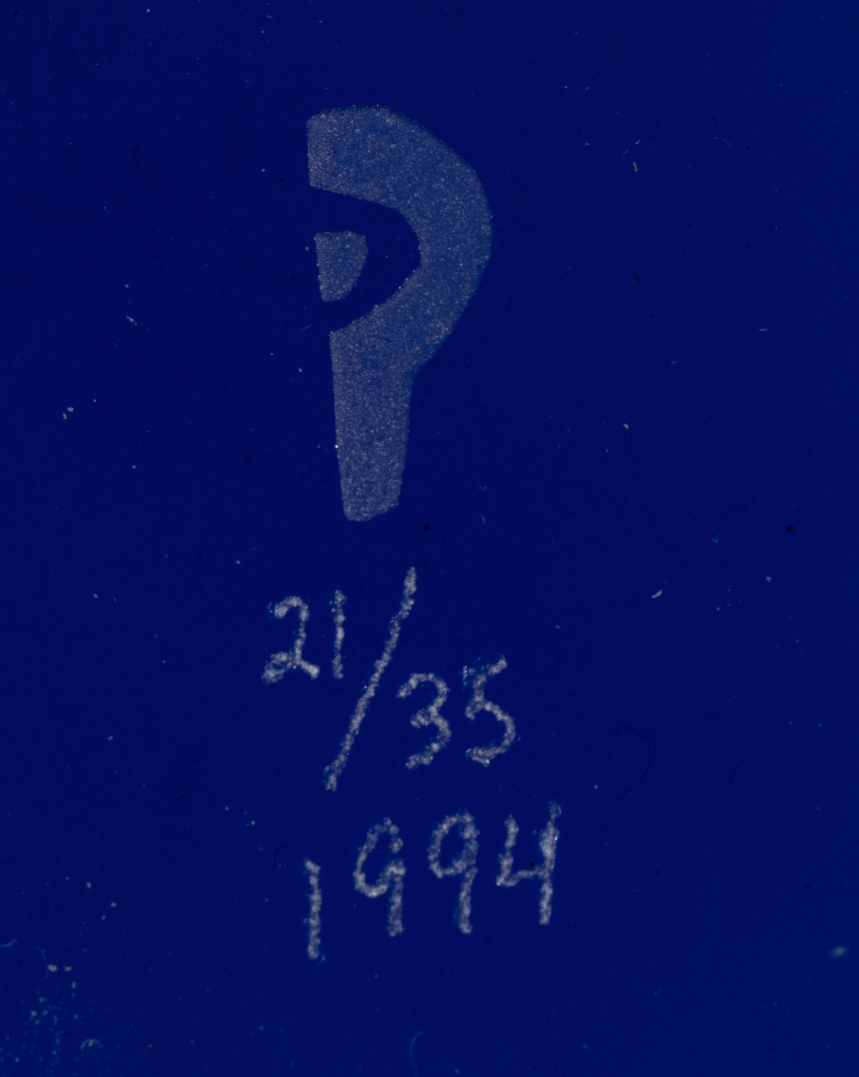 Blue Dog Bowl, 1994