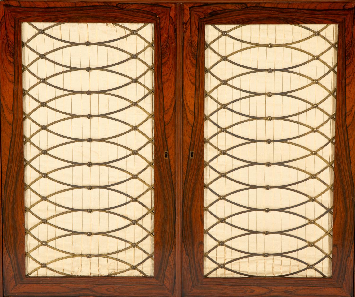 A Regency Rosewood Bookcase