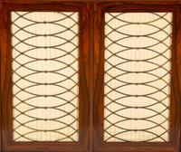 A Regency Rosewood Bookcase