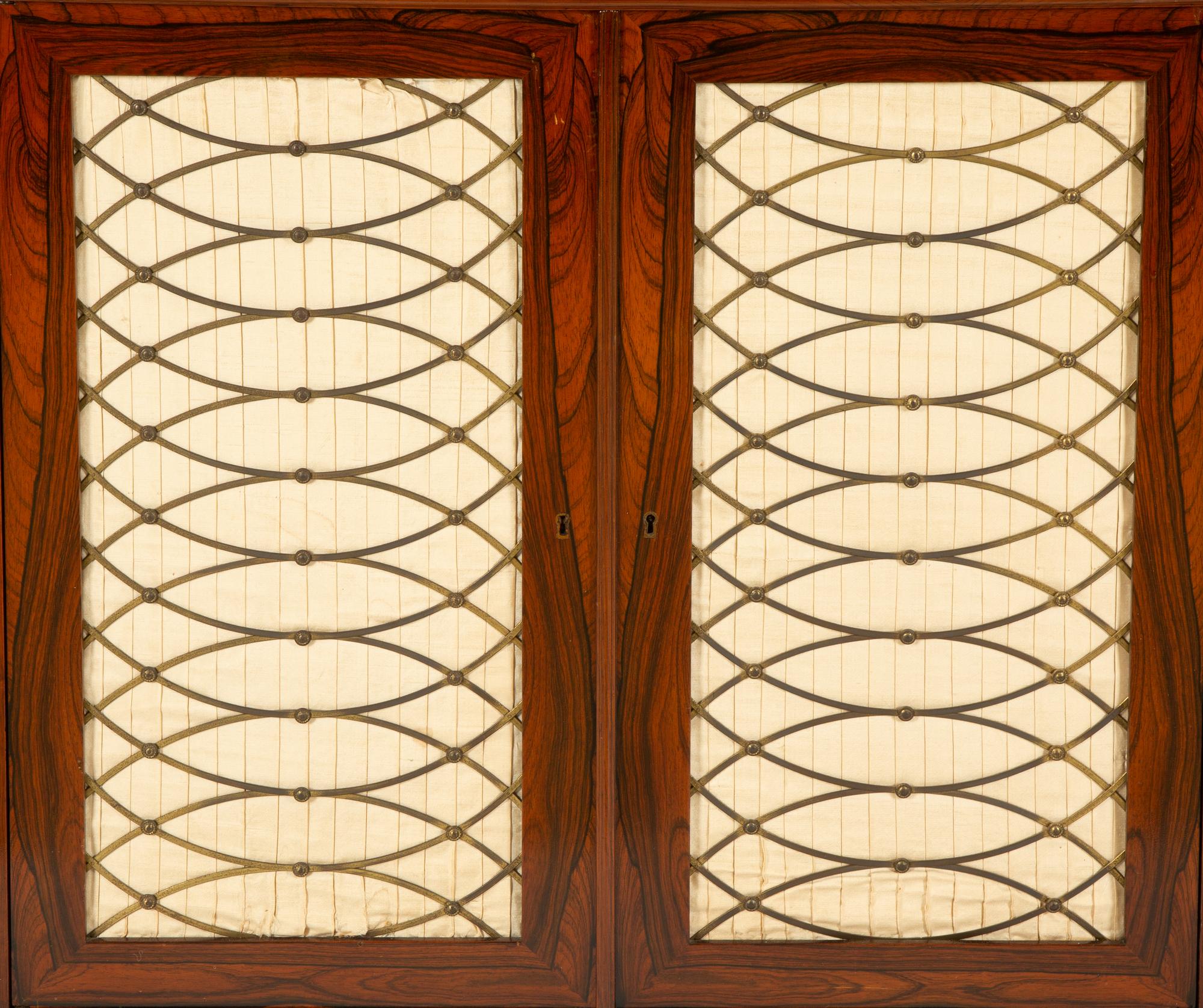 A Regency Rosewood Bookcase