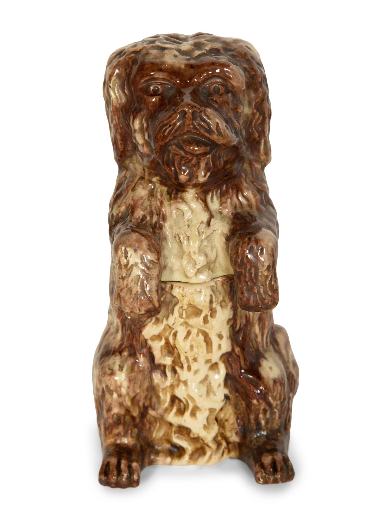 Two Continental Porcelain Models of Dogs