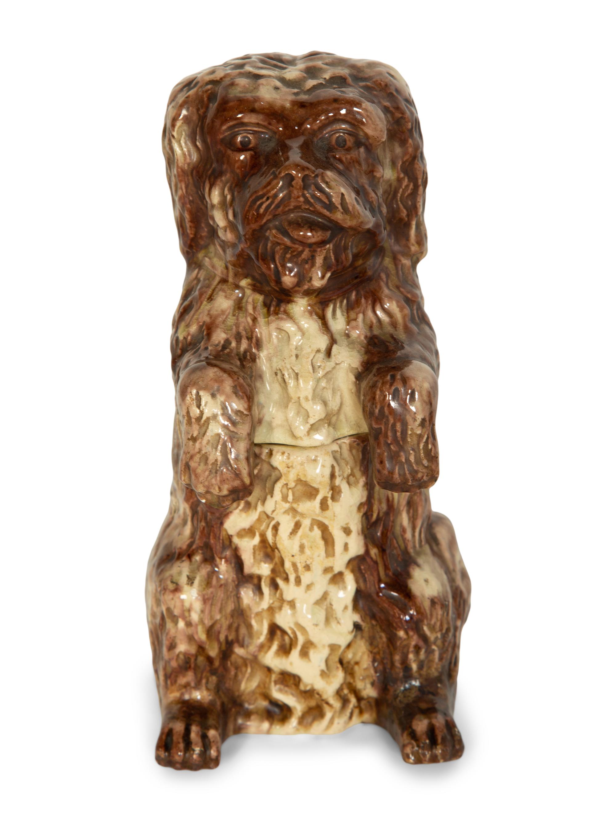Two Continental Porcelain Models of Dogs
