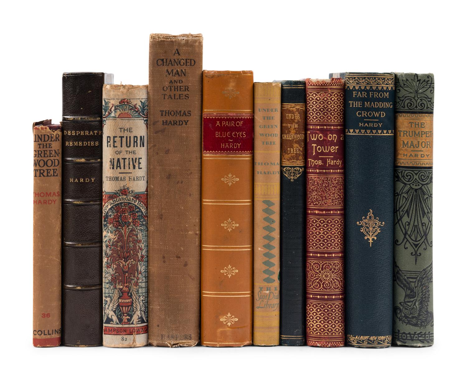 HARDY, Thomas (1840-1928). A large group of 84 vintage works by Thomas Hardy, including: