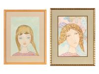 Portraits (a pair of works)