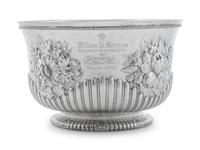 An American Silver Punch Bowl Presented to Minnesota Governor William R. Merriam