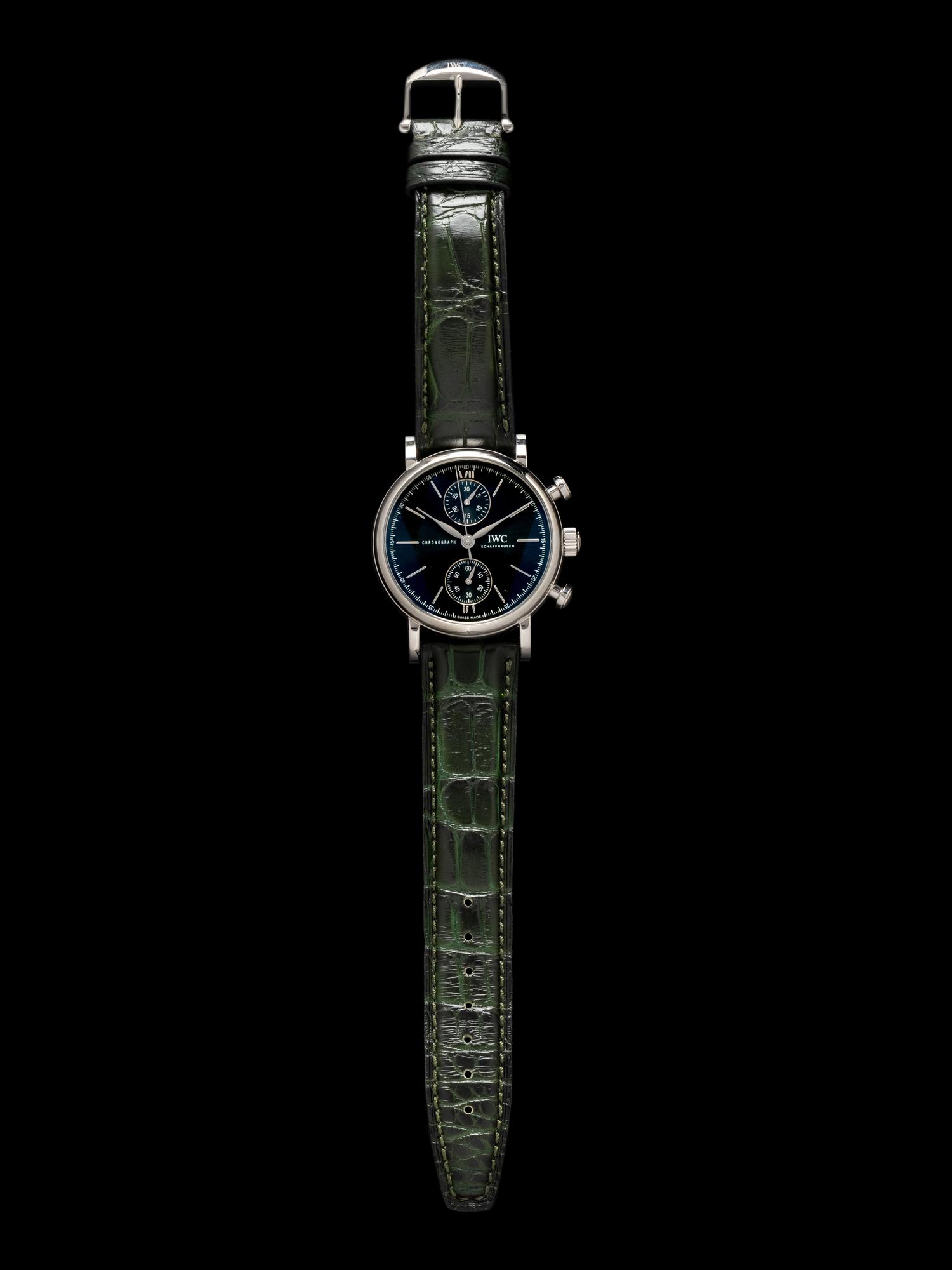 IWC, REF. IW391405 STAINLESS STEEL 'PORTOFINO CHRONOGRAPH 39' WATCH