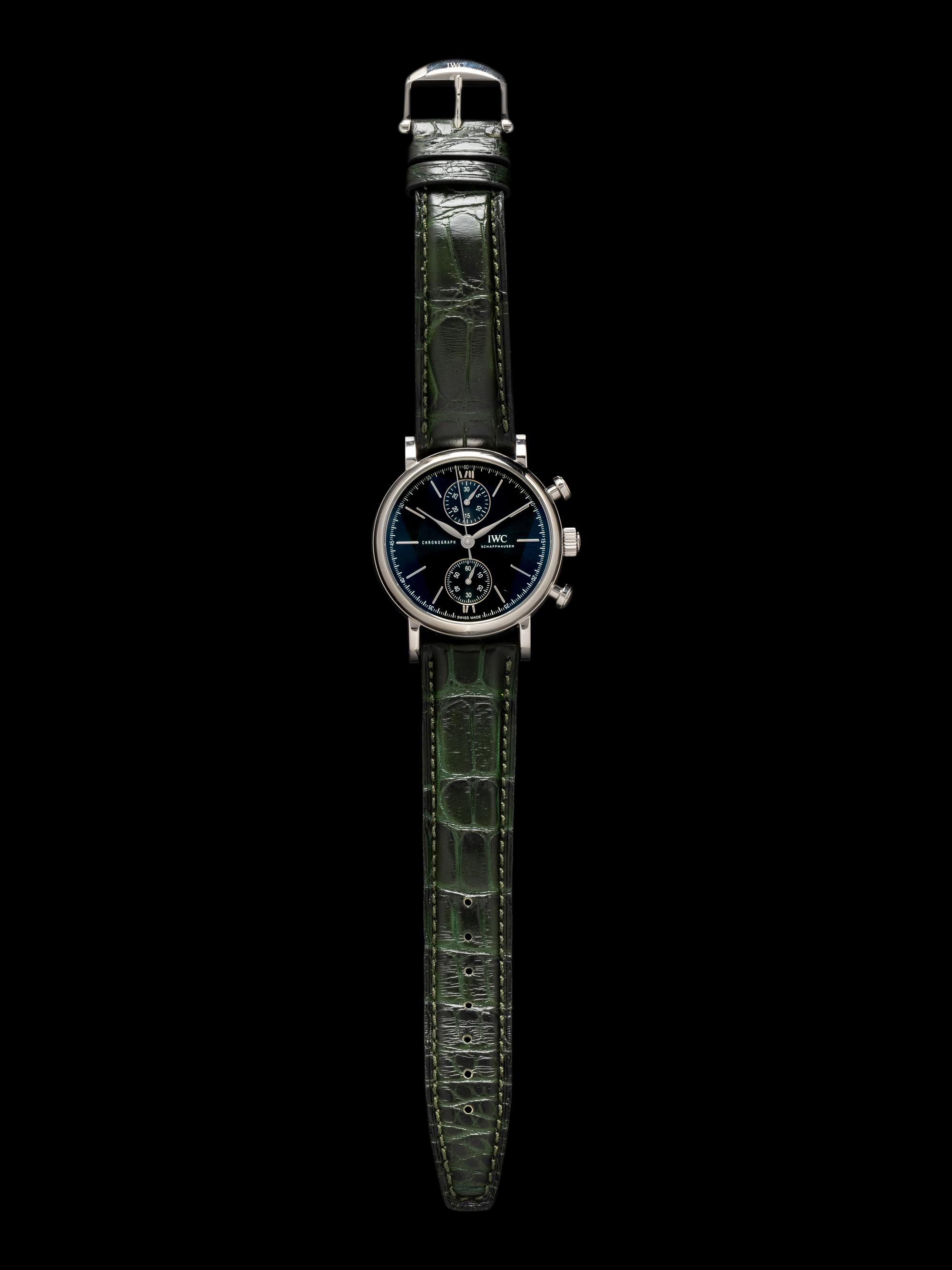 IWC, REF. IW391405 STAINLESS STEEL 'PORTOFINO CHRONOGRAPH 39' WATCH