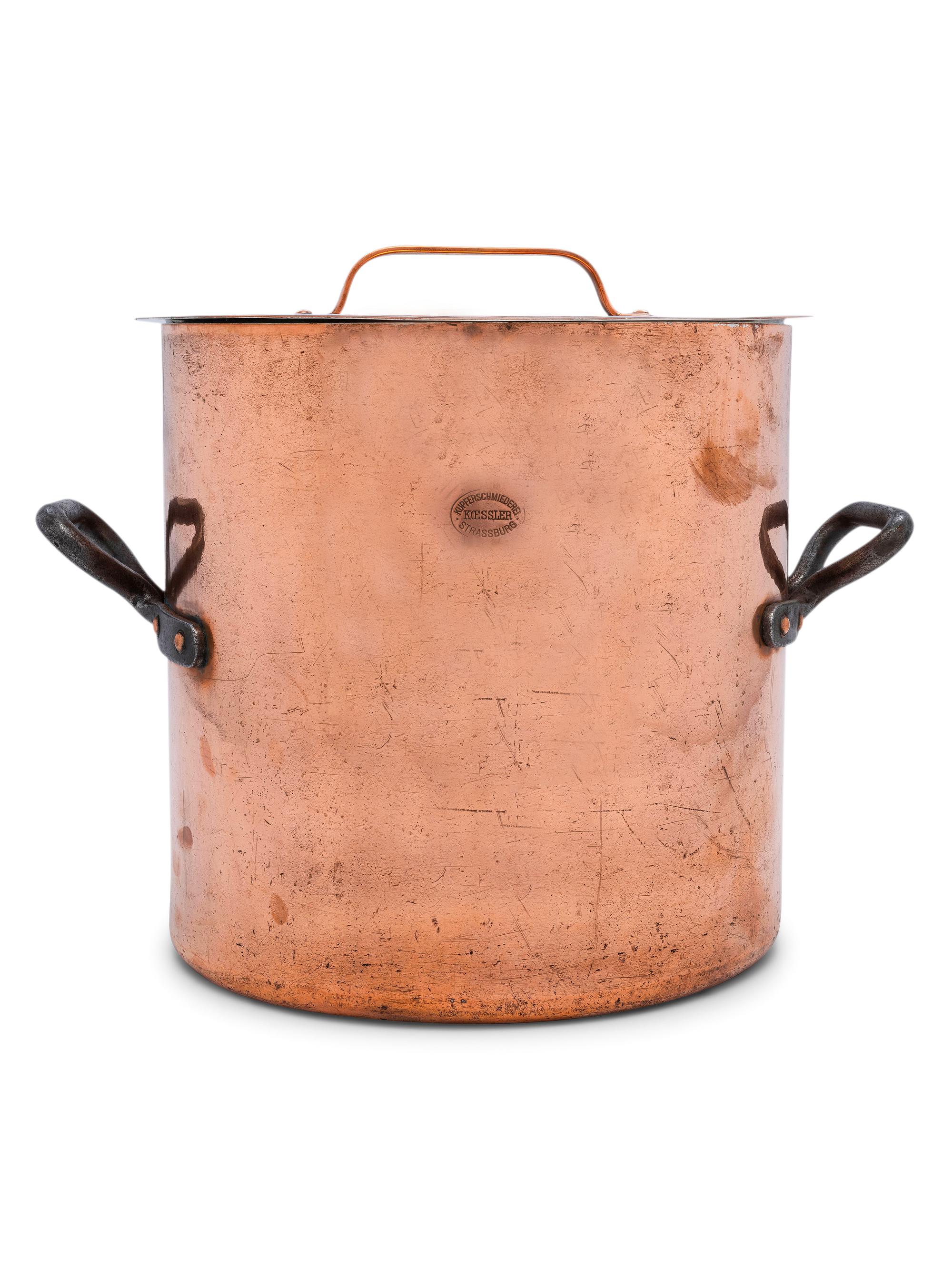 A German Copper Stock Pot