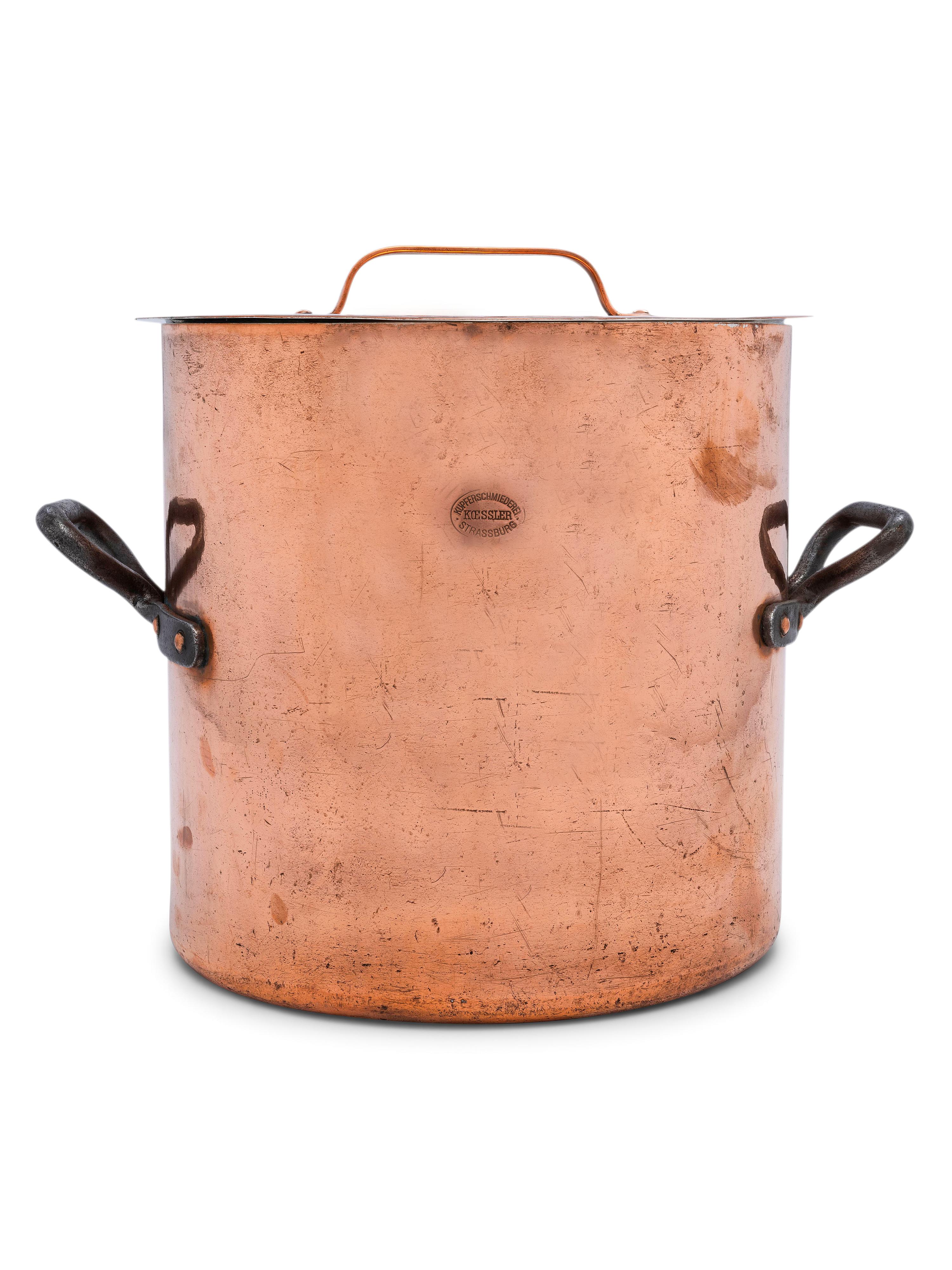 A German Copper Stock Pot