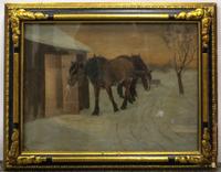 L. Ahlman, , Horses in Winter