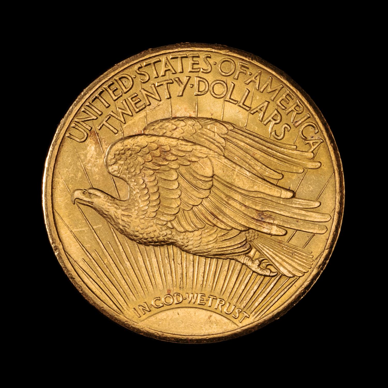 A United States 1925 Saint-Gaudens $20 Gold Coin