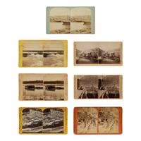 Haynes, F. Jay (1853-1921). A group of 7 stereoviews, incl. Alaska and Northwest Coast scenes.