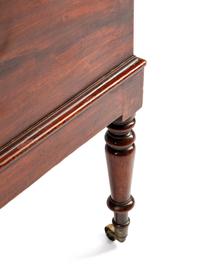 A Late George III Mahogany Cellarette on Stand — EARLY 19TH CENTURY